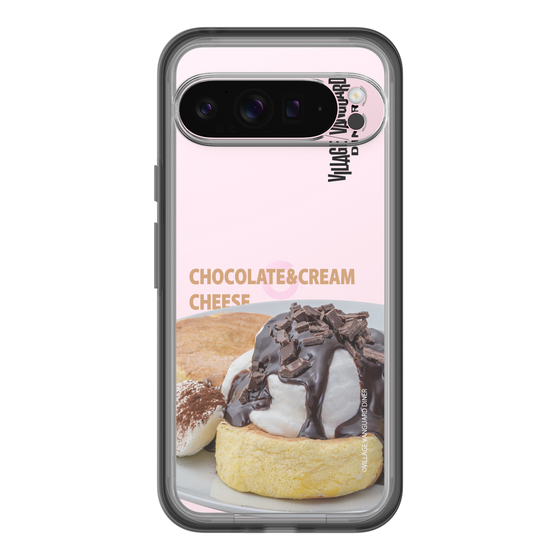 スリムプロテクションプレミアムケース［ ヴィレッジヴァンガードダイナー - チョコレート&クリームチーズパンケーキ ］