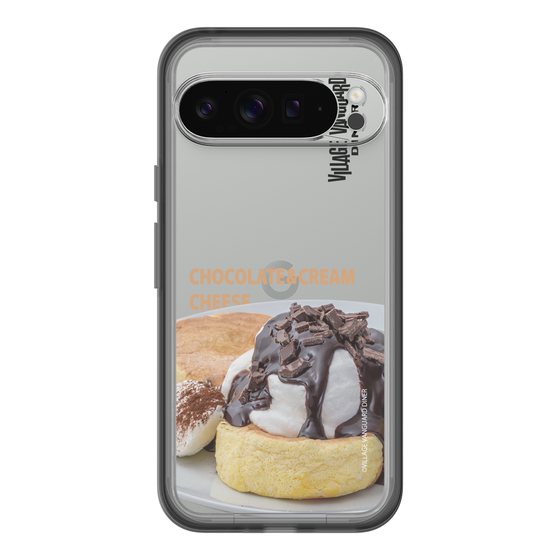 スリムプロテクションプレミアムケース［ ヴィレッジヴァンガードダイナー - チョコレート&クリームチーズパンケーキ ］