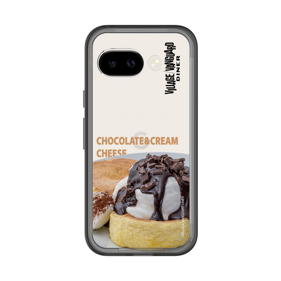 スリムプロテクションプレミアムケース［ ヴィレッジヴァンガードダイナー - チョコレート&クリームチーズパンケーキ ］