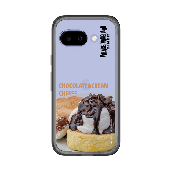 スリムプロテクションプレミアムケース［ ヴィレッジヴァンガードダイナー - チョコレート&クリームチーズパンケーキ ］