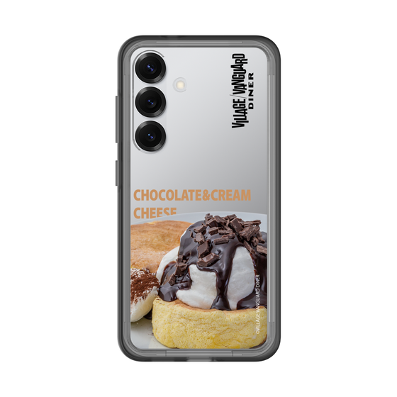 スリムプロテクションプレミアムケース［ ヴィレッジヴァンガードダイナー - チョコレート&クリームチーズパンケーキ ］