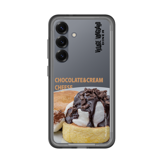 スリムプロテクションプレミアムケース［ ヴィレッジヴァンガードダイナー - チョコレート&クリームチーズパンケーキ ］