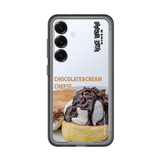 スリムプロテクションプレミアムケース［ ヴィレッジヴァンガードダイナー - チョコレート&クリームチーズパンケーキ ］