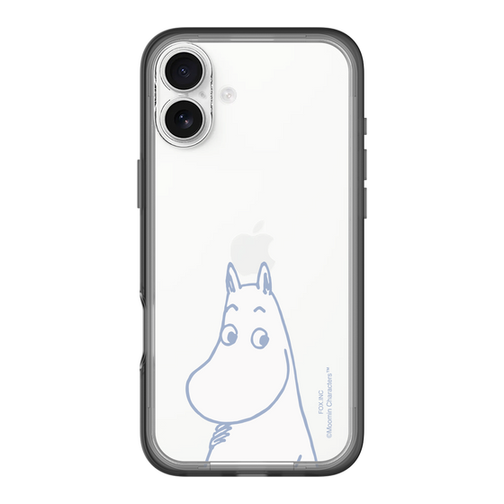 スリムプロテクションプレミアムケース［ MOOMIN - Familiar face ］