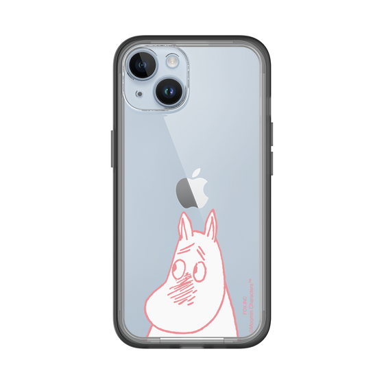 スリムプロテクションプレミアムケース［ MOOMIN - Blushing face ］