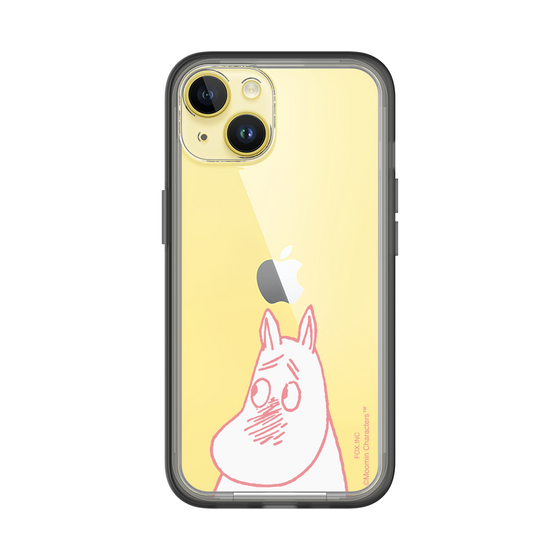 スリムプロテクションプレミアムケース［ MOOMIN - Blushing face ］