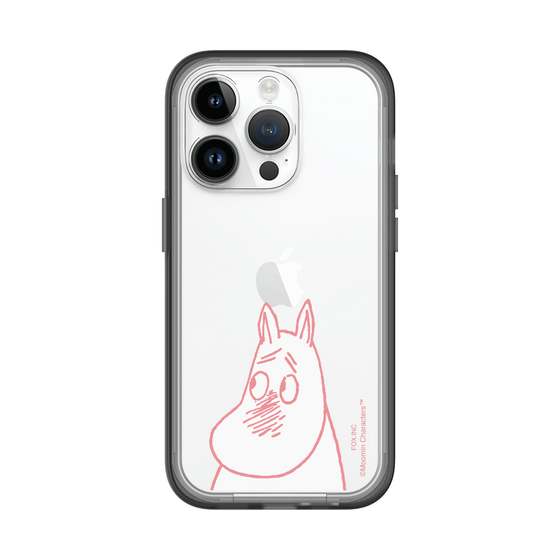 スリムプロテクションプレミアムケース［ MOOMIN - Blushing face ］