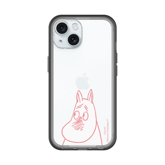 スリムプロテクションプレミアムケース［ MOOMIN - Blushing face ］