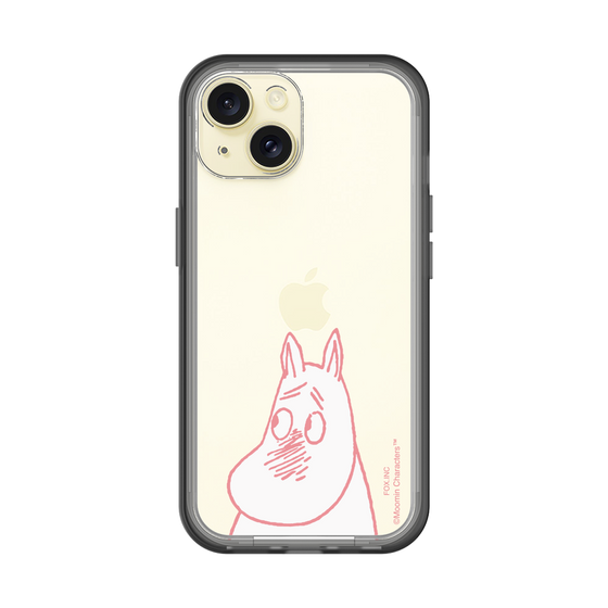 スリムプロテクションプレミアムケース［ MOOMIN - Blushing face ］