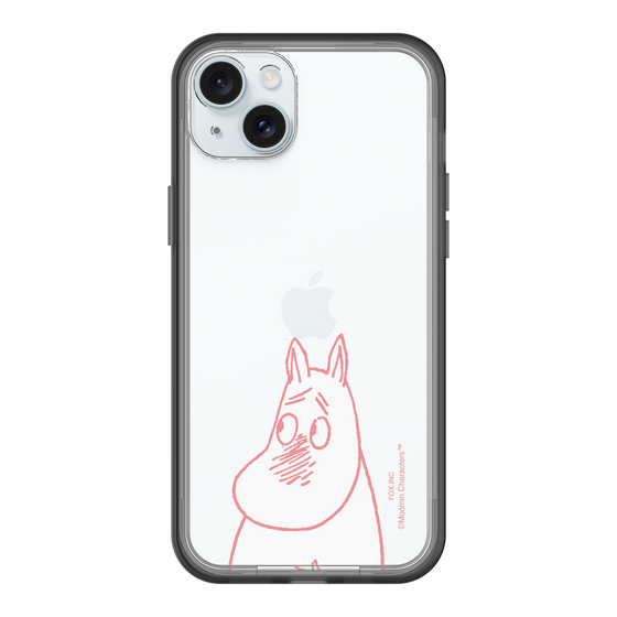 スリムプロテクションプレミアムケース［ MOOMIN - Blushing face ］