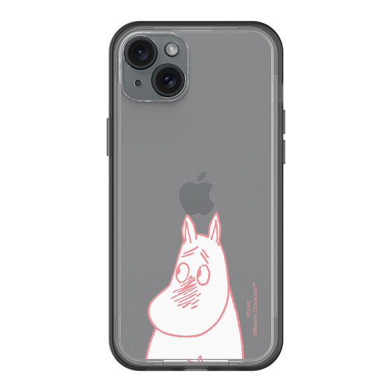 スリムプロテクションプレミアムケース［ MOOMIN - Blushing face ］