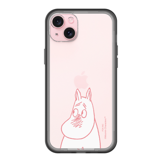 スリムプロテクションプレミアムケース［ MOOMIN - Blushing face ］