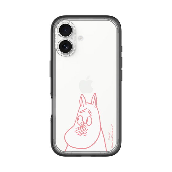 スリムプロテクションプレミアムケース［ MOOMIN - Blushing face ］