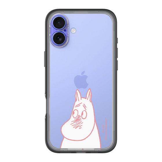 スリムプロテクションプレミアムケース［ MOOMIN - Blushing face ］