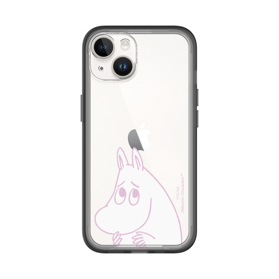 スリムプロテクションプレミアムケース［ MOOMIN - Fearful face ］