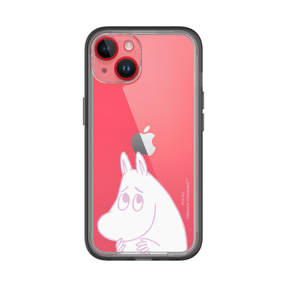スリムプロテクションプレミアムケース［ MOOMIN - Fearful face ］