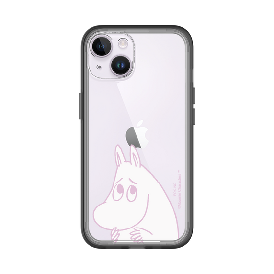 スリムプロテクションプレミアムケース［ MOOMIN - Fearful face ］