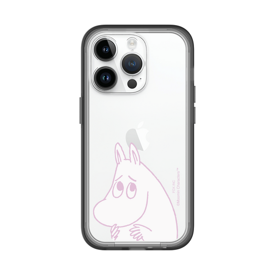 スリムプロテクションプレミアムケース［ MOOMIN - Fearful face ］