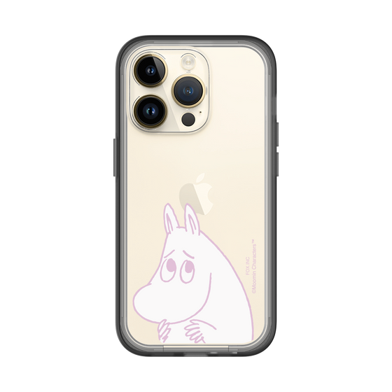 スリムプロテクションプレミアムケース［ MOOMIN - Fearful face ］