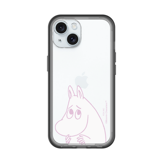 スリムプロテクションプレミアムケース［ MOOMIN - Fearful face ］
