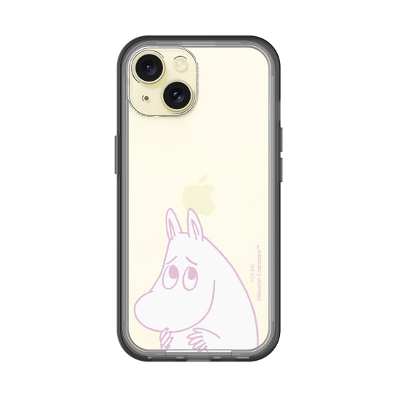 スリムプロテクションプレミアムケース［ MOOMIN - Fearful face ］