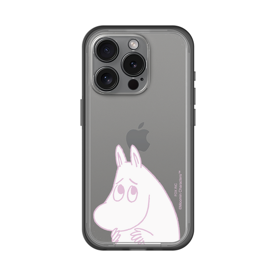 スリムプロテクションプレミアムケース［ MOOMIN - Fearful face ］