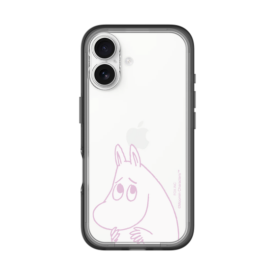 スリムプロテクションプレミアムケース［ MOOMIN - Fearful face ］