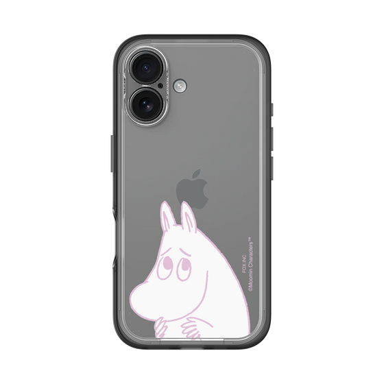 スリムプロテクションプレミアムケース［ MOOMIN - Fearful face ］