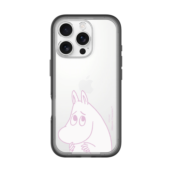 スリムプロテクションプレミアムケース［ MOOMIN - Fearful face ］