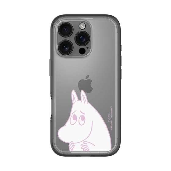 スリムプロテクションプレミアムケース［ MOOMIN - Fearful face ］