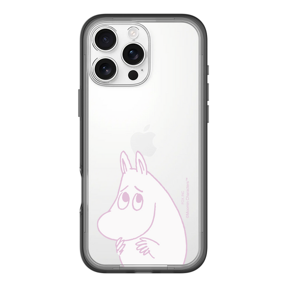 スリムプロテクションプレミアムケース［ MOOMIN - Fearful face ］