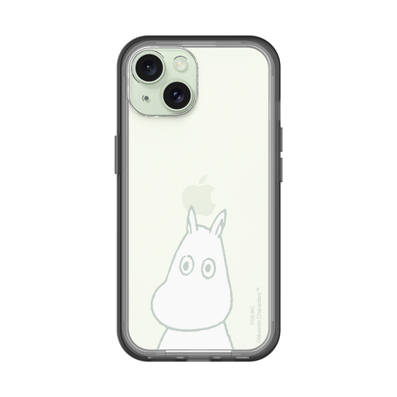 スリムプロテクションプレミアムケース［ MOOMIN - Troubled face ］