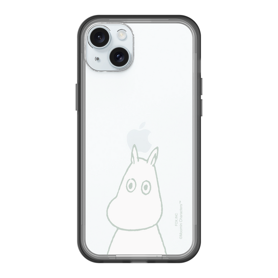 スリムプロテクションプレミアムケース［ MOOMIN - Troubled face ］