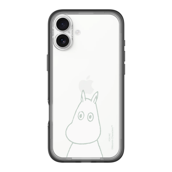 スリムプロテクションプレミアムケース［ MOOMIN - Troubled face ］