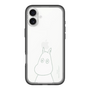 スリムプロテクションプレミアムケース［ MOOMIN - Troubled face ］