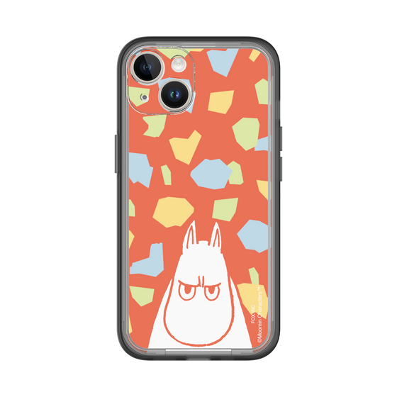 スリムプロテクションプレミアムケース［ MOOMIN - Angry face - color ］