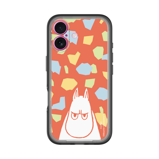 スリムプロテクションプレミアムケース［ MOOMIN - Angry face - color ］