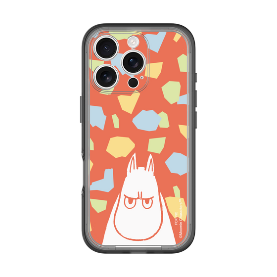 スリムプロテクションプレミアムケース［ MOOMIN - Angry face - color ］