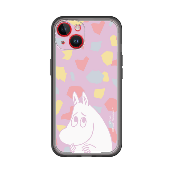スリムプロテクションプレミアムケース［ MOOMIN - Fearful face - color ］