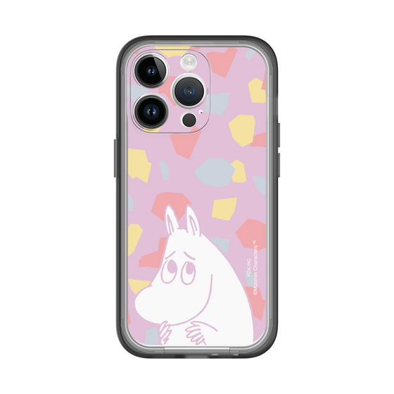 スリムプロテクションプレミアムケース［ MOOMIN - Fearful face - color ］