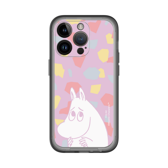 スリムプロテクションプレミアムケース［ MOOMIN - Fearful face - color ］