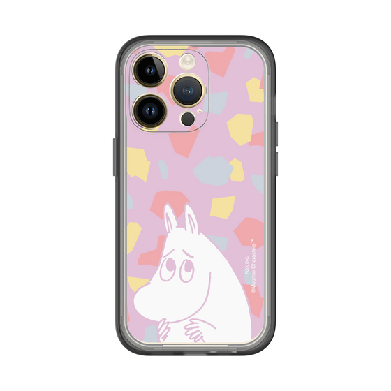 スリムプロテクションプレミアムケース［ MOOMIN - Fearful face - color ］