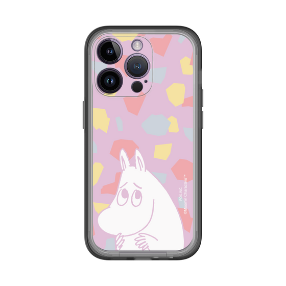 スリムプロテクションプレミアムケース［ MOOMIN - Fearful face - color ］
