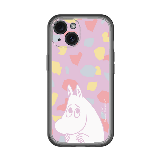 スリムプロテクションプレミアムケース［ MOOMIN - Fearful face - color ］