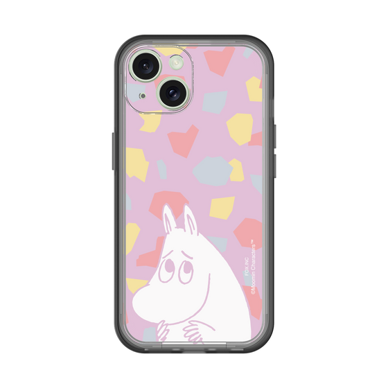 スリムプロテクションプレミアムケース［ MOOMIN - Fearful face - color ］