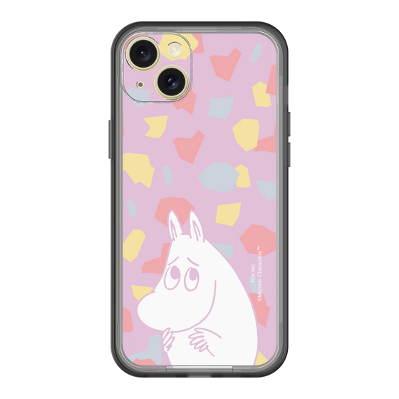 スリムプロテクションプレミアムケース［ MOOMIN - Fearful face - color ］