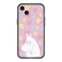スリムプロテクションプレミアムケース［ MOOMIN - Fearful face - color ］