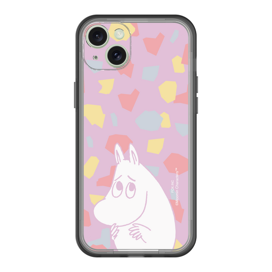 スリムプロテクションプレミアムケース［ MOOMIN - Fearful face - color ］
