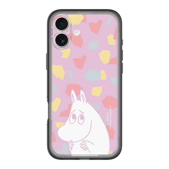スリムプロテクションプレミアムケース［ MOOMIN - Fearful face - color ］