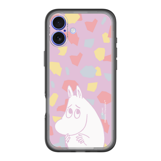 スリムプロテクションプレミアムケース［ MOOMIN - Fearful face - color ］